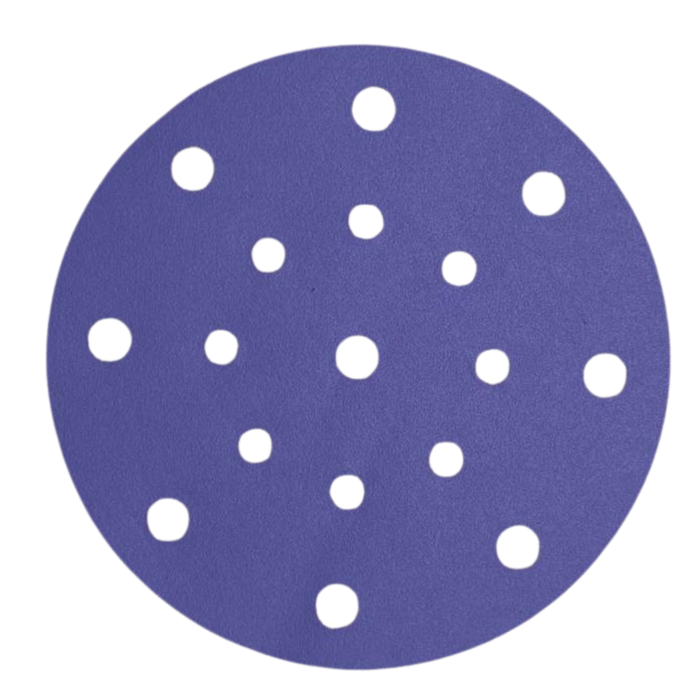 Smirdex 740 Ceramic Line Abrasive Discs 150mm - 17 Holes (Compatible with Festool)