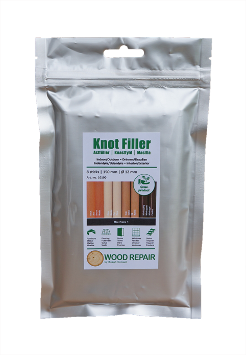 Wood Repair Thermelt® Knot Filler Sticks, COMPACT MIX PACK #2