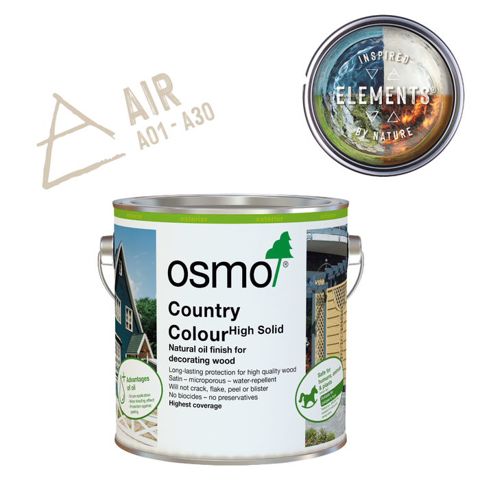 COUNTRY COLOURS - ELEMENTS - AIR - EXTERIOR