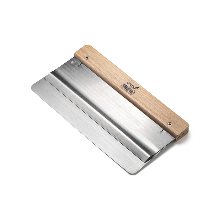 OSMO Scraper, Double Blade, 270mm Wide, Wooden Handle