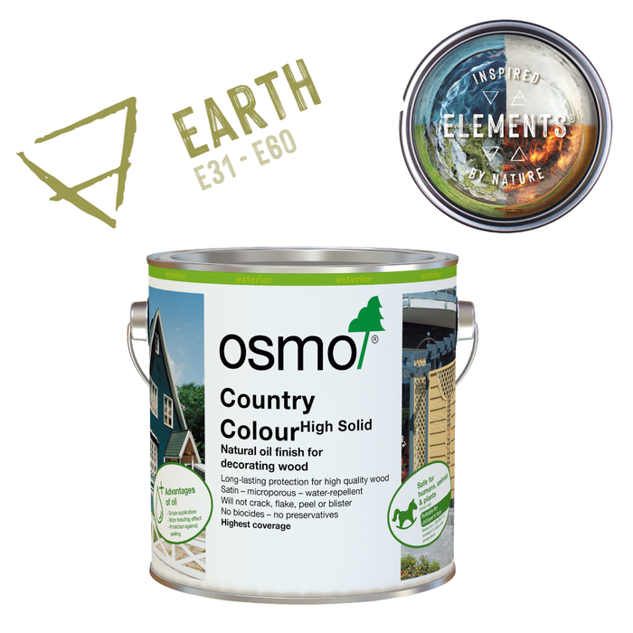 COUNTRY COLOURS - ELEMENTS - EARTH - EXTERIOR