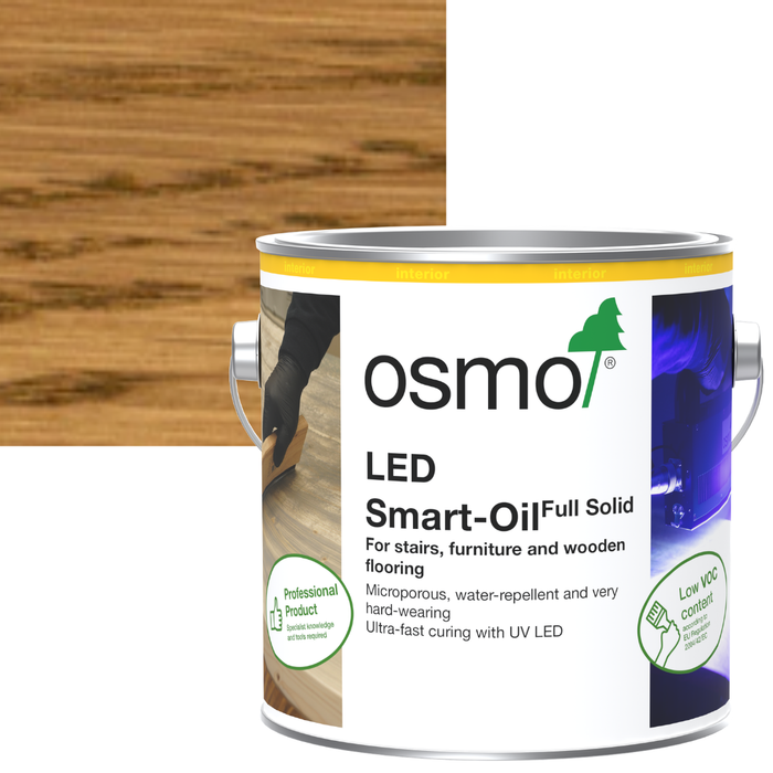 Osmo LED Smart-Oil – Instant UV-Curing Hardwax-Oil for Wood