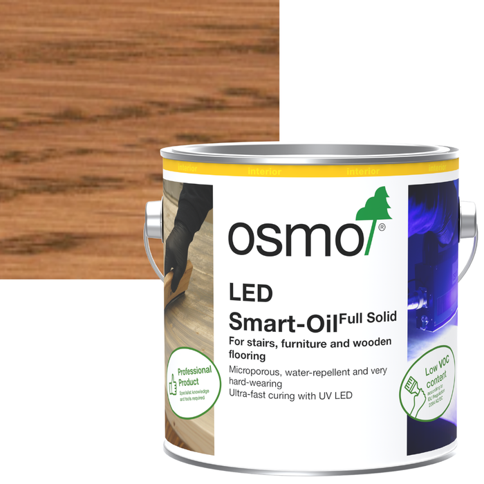 Osmo LED Smart-Oil – Instant UV-Curing Hardwax-Oil for Wood