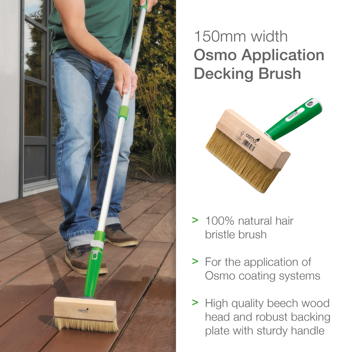 OSMO Decking/Floor Brush, 150mm wide
