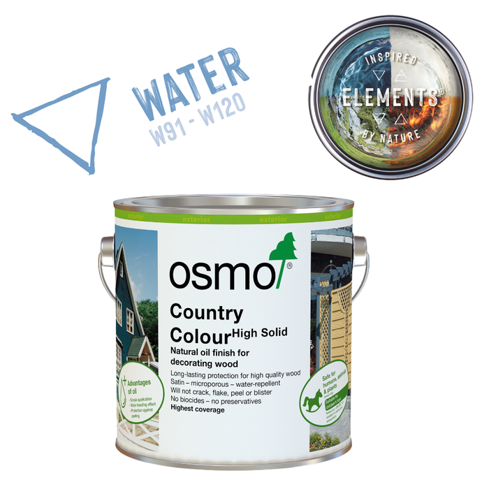 COUNTRY COLOURS - ELEMENTS - WATER - EXTERIOR