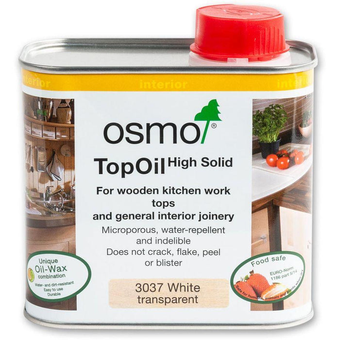 OSMO Top-Oil, 3037, White, Satin, 500ml