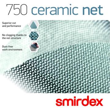 Smirdex Ceramic Mesh Sanding Discs 125mm