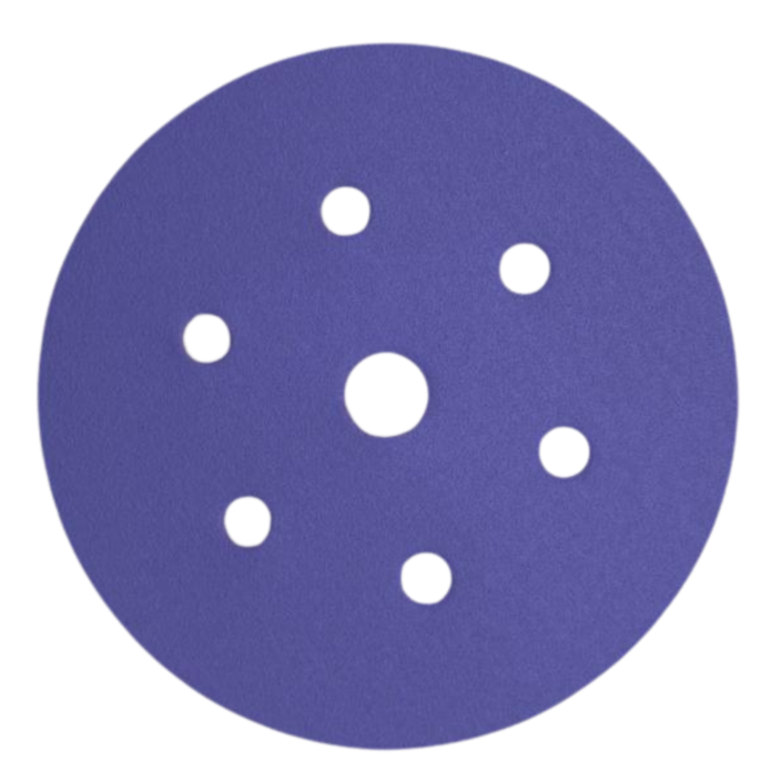 Smirdex Ceramic Sanding Discs 150mm 6+1 hole