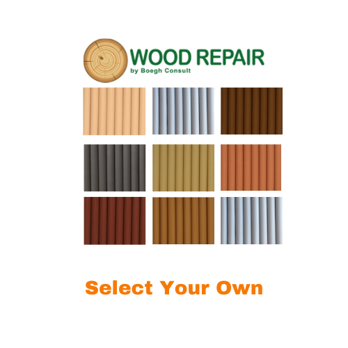 Wood Repair Thermelt® Knot Filler Sticks, 300mm - Individual Sticks - Build your own pack